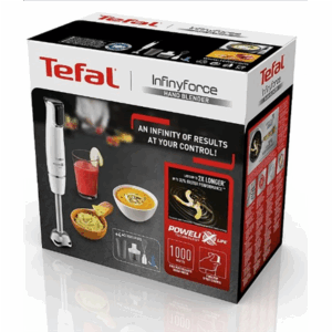 TEFAL | Blender | HB9441 InfintyForce | Hand Blender | 1000 W | Ice crushing | White | 1 - Image 5