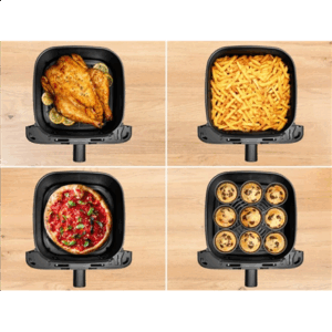 TEFAL Easy Fry Mega Air Fryer | EY855D10 | Power 1700 W | Capacity 7.5 L | Black - Image 7