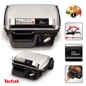 TEFAL | SuperGrill Timer Multipurpose grill | GC451B12 | Contact | 2000 W | Stainless steel - Image 6