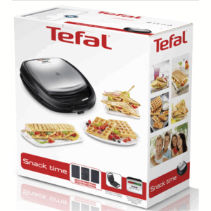 TEFAL Sandwich Maker | SW342D38 | 700 W | Number of plates 3 | Black/Stainless Steel - Image 3