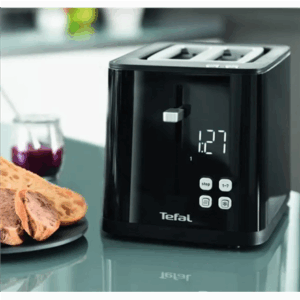 TEFAL Toaster | TT6408 | Power 850 W | Number of slots 2 | Housing material Plastic | Black - Image 3