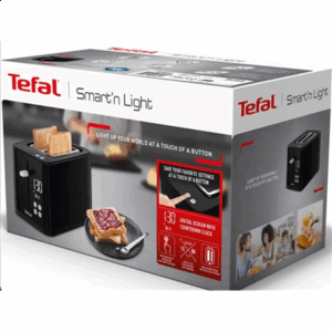 TEFAL Toaster | TT6408 | Power 850 W | Number of slots 2 | Housing material Plastic | Black - Image 5