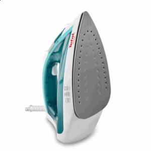 TEFAL | Steam Iron | FV1710 | Steam Iron | 1800 W | Water tank capacity 200 ml | Continuous steam 24 g/min | Steam boost performance 80 g/min | White/Green - Image 4