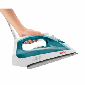 TEFAL | Steam Iron | FV1710 | Steam Iron | 1800 W | Water tank capacity 200 ml | Continuous steam 24 g/min | Steam boost performance 80 g/min | White/Green - Image 5