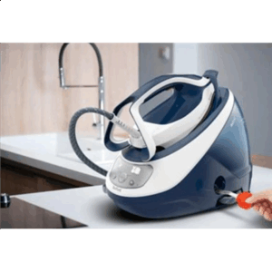 TEFAL | Steam Generator | GV9221E0 Pro Express Protect | 2600 W | 1.8 L | 7.6 bar | Vertical steam function | Calc-clean function | Blue/White - Image 5