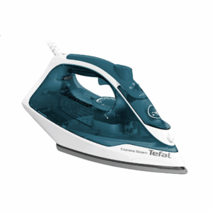 TEFAL | FV2839E0 | Steam Iron | 2400 W | Water tank capacity 270 ml | Continuous steam 40 g/min | Steam boost performance 185 g/min | Blue/White - Image 2
