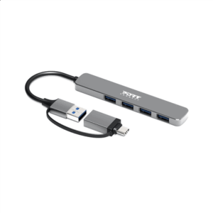 PORT CONNECT | Hub USB-C/USB-A vers 4 ports USB-A 3.0 5Gbps - Image 3