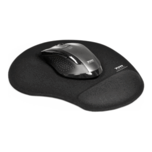 PORT CONNECT | Ergonomic Mouse Pad | 200 x 230 x 20 mm | Black - Image 3