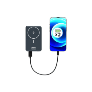 PORT CONNECT | USB-C external battery PD, Wireless Qi2 | 10000 mAh | Blue - Image 2