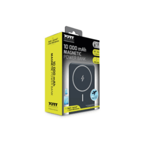 PORT CONNECT | USB-C external battery PD, Wireless Qi2 | 10000 mAh | Blue - Image 6