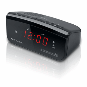 Muse | Clock radio PLL | M-12CR | Alarm function | Black - Image 2