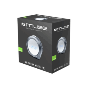Muse | Clock radio PLL | M-12CR | Alarm function | Black - Image 4