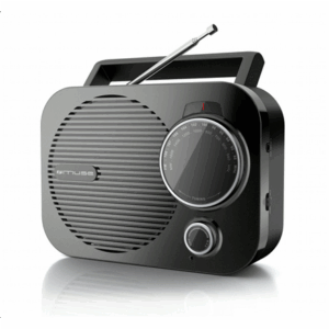 Muse | M-050 R | Portable radio | AUX in | Black - Image 2