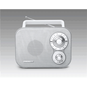 Muse | Portable Radio | M-051RW | AUX in | White - Image 2