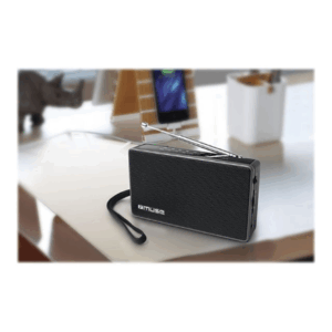 Muse | M-030R | 2-band portable radio | Black - Image 4