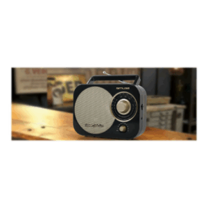 Muse | Portable radio | M-055RB | AUX in | Black/Gold - Image 4