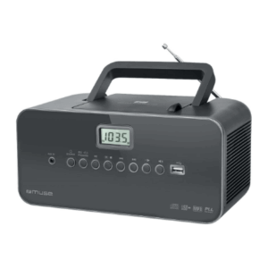 Muse | Portable radio | M-28DG | AUX in | Grey - Image 5