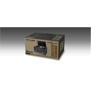 Muse | Turntable micro system | MT-115W | USB port | AUX in | CD player | FM radio | Wireless connection - Image 3