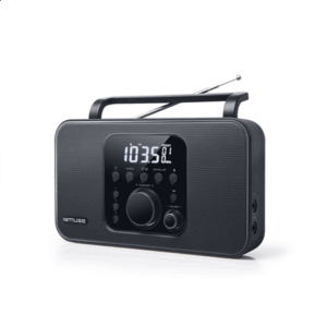 Muse | Radio | M-091R | Alarm function | AUX in | Black - Image 2