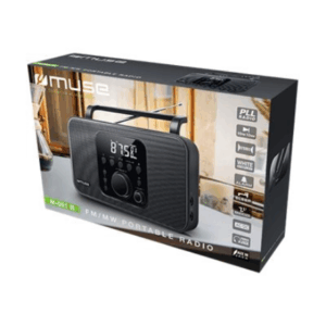 Muse | Radio | M-091R | Alarm function | AUX in | Black - Image 4