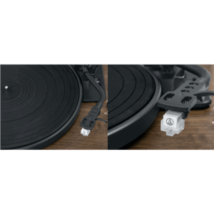 Muse Turntable Stereo System with Bluetooth Out | MT-107 BTO | 2x5 W | Bluetooth | Black/Brown - Image 4