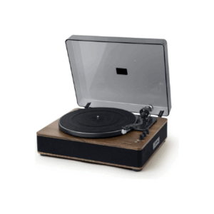 Muse Turntable Stereo System with Bluetooth Out | MT-107 BTO | 2x5 W | Bluetooth | Black/Brown - Image 6
