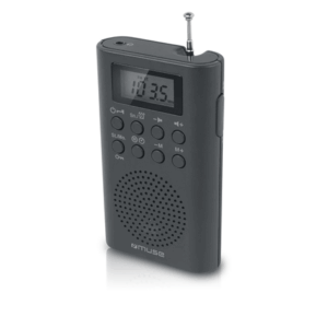 Muse | Pocket radio | M-03R | Black - Image 4