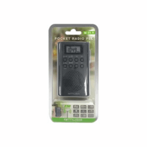 Muse | Pocket radio | M-03R | Black - Image 6