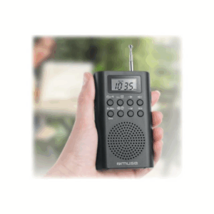 Muse | Pocket radio | M-03R | Black - Image 7