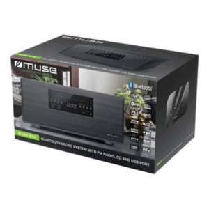 Muse | Bluetooth Micro System | M-692 BTC | Yes | 2 x 30 W | Bluetooth | Black | NFC features | Wireless connection - Image 7