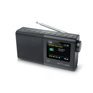 Muse | Portable Radio | M-117 DB | AUX in | Black | Portable | FM, DAB/DAB+ - Image 4