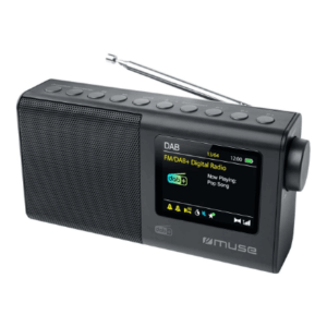Muse | Portable Radio | M-117 DB | AUX in | Black | Portable | FM, DAB/DAB+ - Image 5