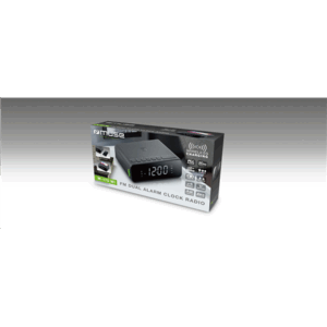 Muse | Alarm function | M-175 WI | AUX in | Alarm Clock | Black - Image 4