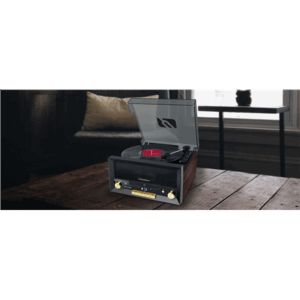 Muse | Turntable Micro System With Vinyl Deck | MT-112 W | Micro system CD with turntable | USB port - Image 4
