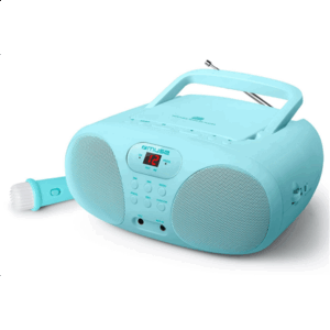 Muse | Portable Sing-A-Long Radio CD Player | MD-203 KB | AUX in | CD player | FM radio - Image 2