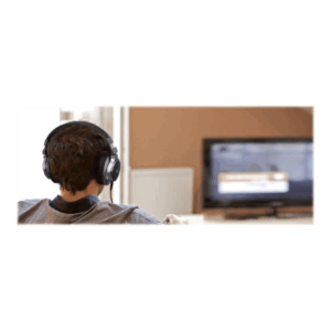 Muse | TV Headphones | M-275 CTV | Wireless/Wired | On-Ear | Black - Image 10