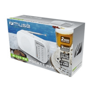 Muse | M-025 RW | Portable radio | White - Image 2