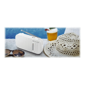 Muse | M-025 RW | Portable radio | White - Image 6