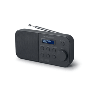 Muse | Alarm function | M-109DB | Portable radio | Black - Image 2