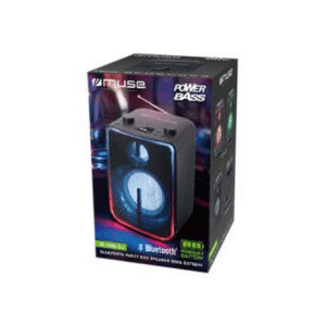 Muse | Bluetooth Party Box Speaker with Battery | M-1802DJ | 60 W | Bluetooth | Black | Wireless connection - Image 6