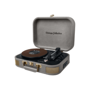 Muse | Turntable Stereo System | MT-201 BTG | Grey | USB port | AUX in - Image 5