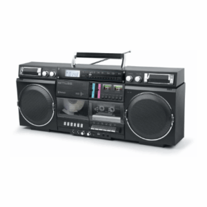 Muse | Ghetto Blasters | M-380 GB | AUX in | Bluetooth | Cassette deck | CD player | Black - Image 6