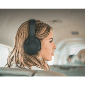 Muse | Ausinės | M-295 ANC | Bluetooth | Over-Ear | Microphone | Noise canceling | Wireless | Black - Image 4