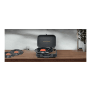Muse Turntable Stereo System with Bluetooth Out | MT-207 DGB | 2x5 W | Bluetooth | Black/Brown - Image 3