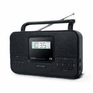 Muse Stereo Portable Radio | M-087 MB PLL | AUX in | FM radio | Ausinės out