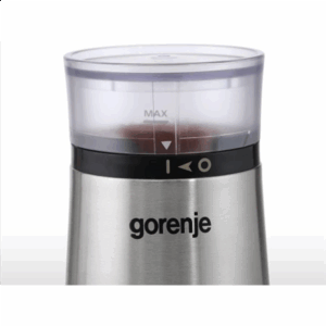 Gorenje | Coffee grinder | SMK150E | 150 W | Coffee beans capacity 60 g | Lid safety switch | Stainless steel - Image 2