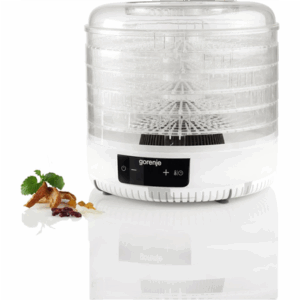 Gorenje | Food Dryer | FDK500GCW | Power 380 W | Number of trays 5 | Integrated timer | White - Image 2