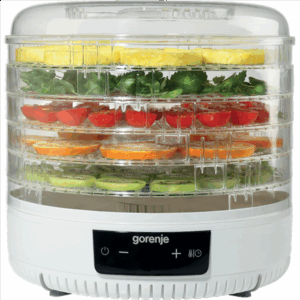 Gorenje | Food Dryer | FDK500GCW | Power 380 W | Number of trays 5 | Integrated timer | White - Image 7