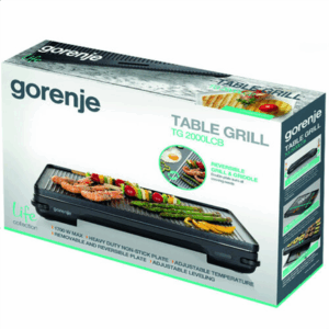 Gorenje | Grill | TG2000LCB | Table | 2000 W | Black - Image 2