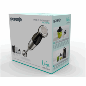 Gorenje | Blender | HBC807QB | Hand Blender | 800 W | Number of speeds Variable | Chopper | Black - Image 2